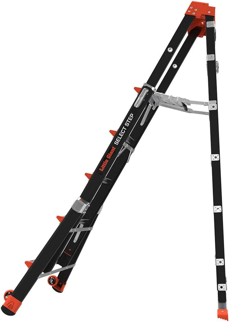 Little Giant Ladders, Select Step, 6 to 10 ft, Adjustable Step Ladder ...