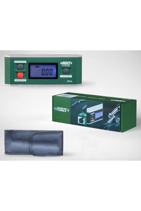 INSIZE 2179-360 Electronic Level and Protractor, 0 Degree - 360 Degree