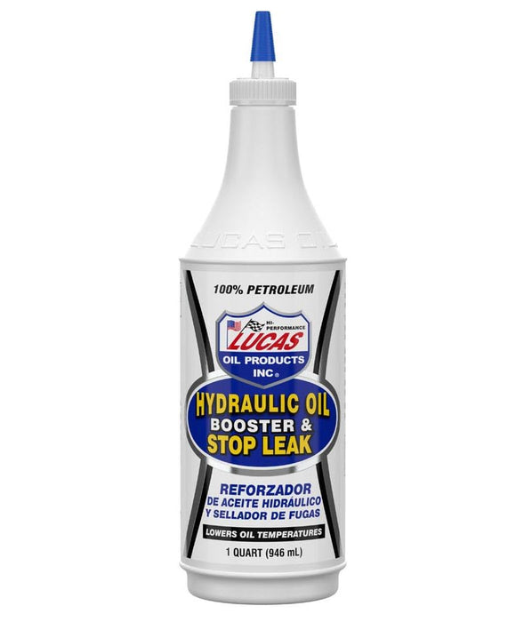 Lucas Oil 10019 Hydraulic Oil Booster & Stop Leak - 1 Quart (Pack of 12)