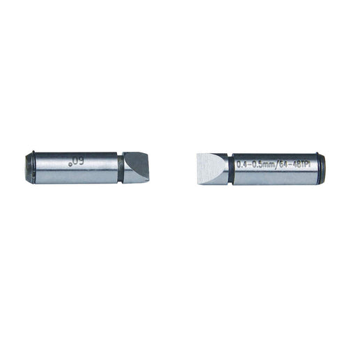 INSIZE 7381-T15 Measuring Tips for Screw Thread Micrometer, 8-5 TPI/3.5 mm-5 mm