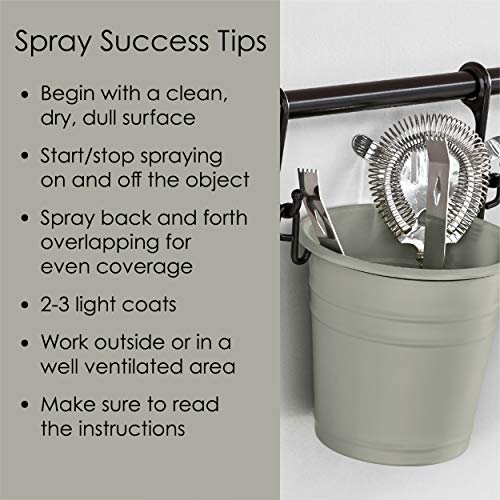 Krylon Fusion All-In-One Adhesive Spray Paint for Indoor/Outdoor Use, 12 oz, River Rock