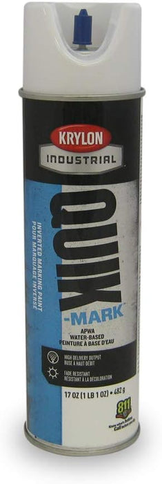 Krylon Inverted Marking Paint White 12/BX #S03901