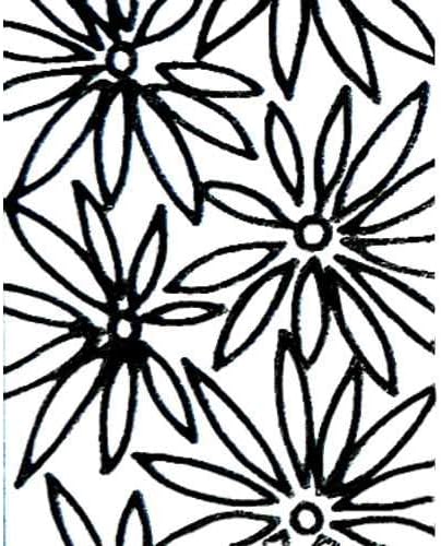 Kraft Tool DW183 Decorative Texture Roller, Poinsettia