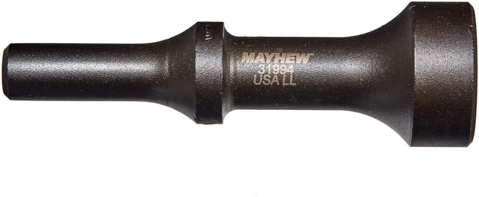 Mayhew Tools 37326 Pneumatic .498 Shank Heavy-Duty Set, 4-Piece, Black Oxide Finish