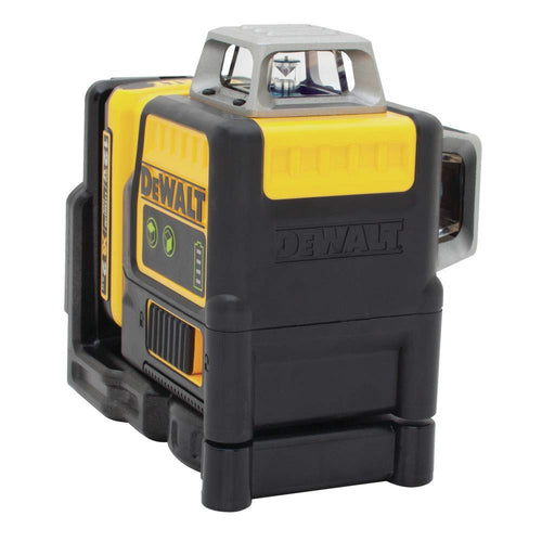 DEWALT DW0811LG 12V MAX Laser Level, Cross Line Laser, 2 x 360, Green, Includes Blow Mold Case