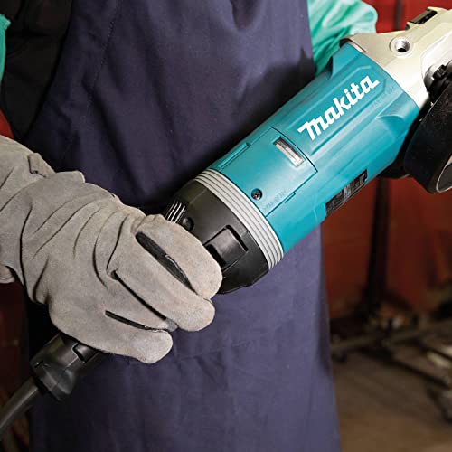 Makita GA7080 7" Angle Grinder, with Rotatable Handle and Lock-On Switch