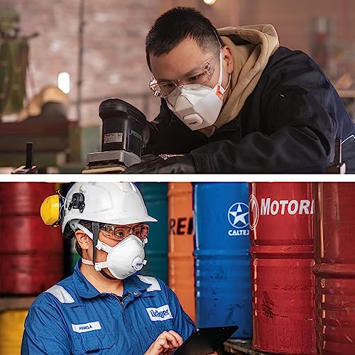 Dräger Safety Glasses X-pect 2400 | Anti-Fog & Anti-Scratch | For Construction Site, Laboratory, Workshop | Transparent Lenses