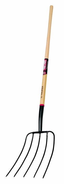 Truper 30325 Tru Pro 54-Inch Barley Fork 5-Tine, Ash Handle