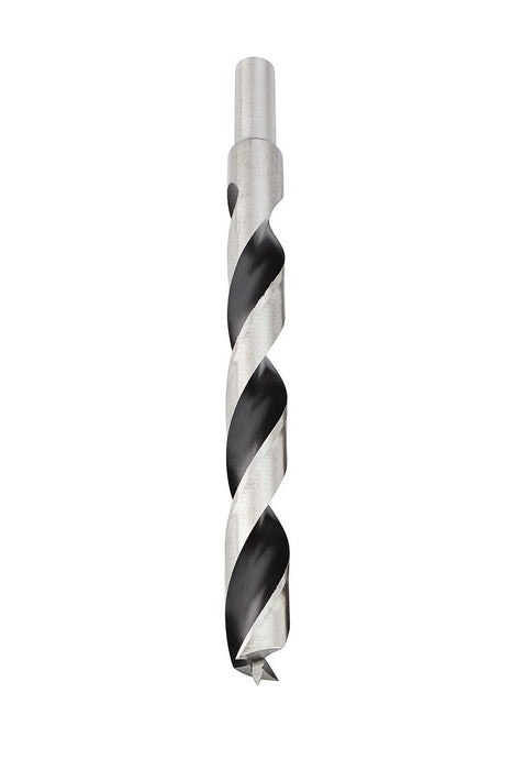 Fisch 1In Chrome Vanadium Brad Point Drill Bit - Fractional