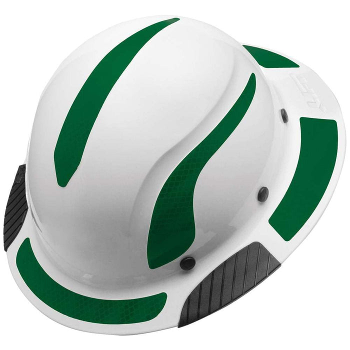 Lift Safety DAX Reflective Decals - Green, Medium