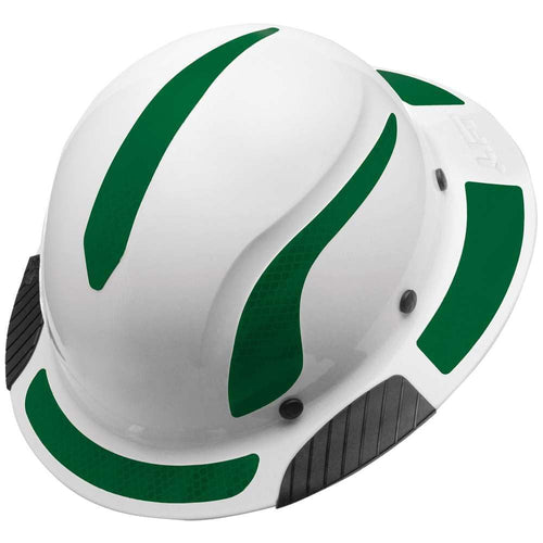 Lift Safety DAX Reflective Decals - Green, Medium