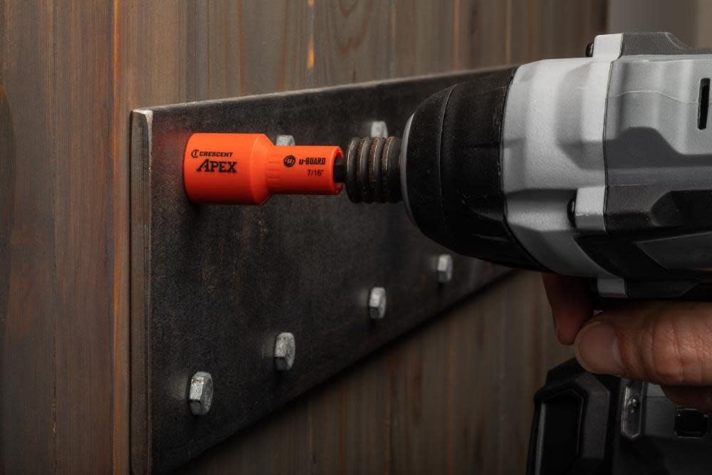 Crescent CAUGN2DHX28 7/16" u-GUARD Covered Magnetic Nutsetter