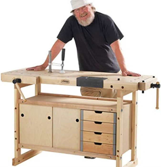 Sjobergs SJO-33374 Nordic Plus Storage Cabinet 0042 for Sjobergs Noric Plus 1450 and Hobby Plus 1340 Workbenches