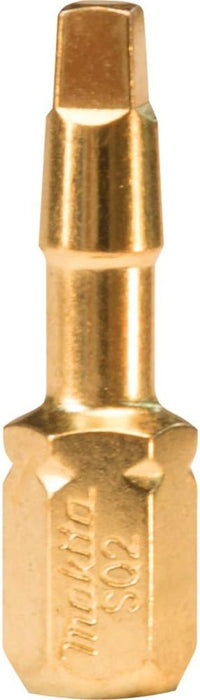 Makita B-44719 Impact Gold #2 Square Insert Bit, 2/Pk 2 SQ2