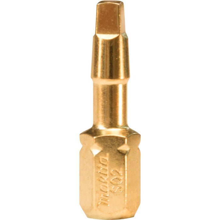 Makita B-44719 Impact Gold #2 Square Insert Bit, 2/Pk 2 SQ2