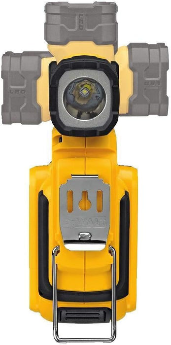 DEWALT DCL044 20V MAX LED Work Light, Magnetic, Freestanding and Clip-On (Bare Tool Only)