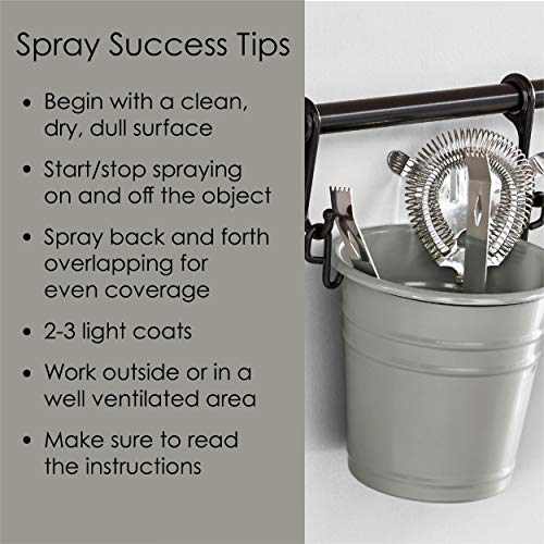 12 oz Krylon K02723007 Smoke Gray Fusion All-In-One Paint & Primer Spray Paint, Gloss