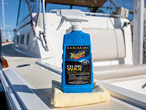 Meguiar's M5916 Marine/RV Quik Wax Clean & Protect - 16 Oz Bottle (Packaging May Vary)