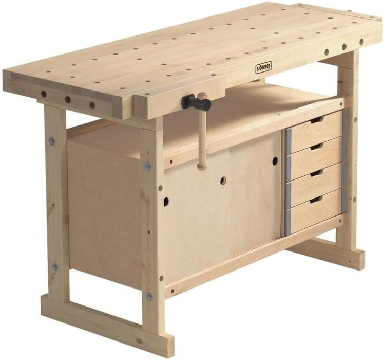 Sjobergs SJO-33374 Nordic Plus Storage Cabinet 0042 for Sjobergs Noric Plus 1450 and Hobby Plus 1340 Workbenches