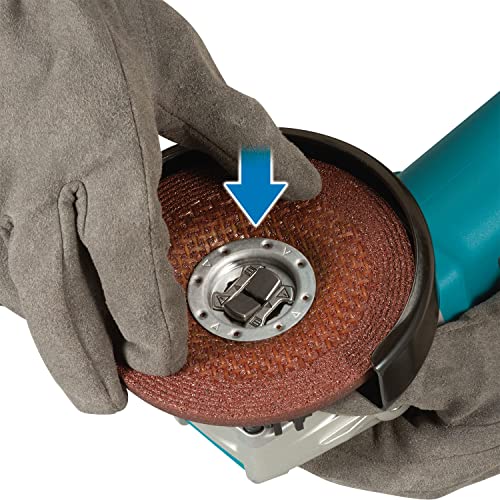 Makita 4‑1/2" X‑LOCK Angle Grinder, with AC/DC Switch