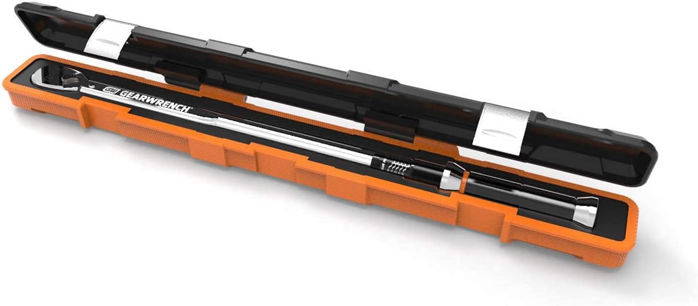 GEARWRENCH 85181 1/2" Drive 120XP Micrometer Torque Wrench, 30-250 ft/lbs.