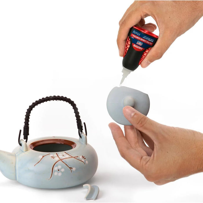 Loctite 1647358 Super Glue Ultra Liquid Control, Clear, 0.14 fl oz Bottle (Pack of 3)