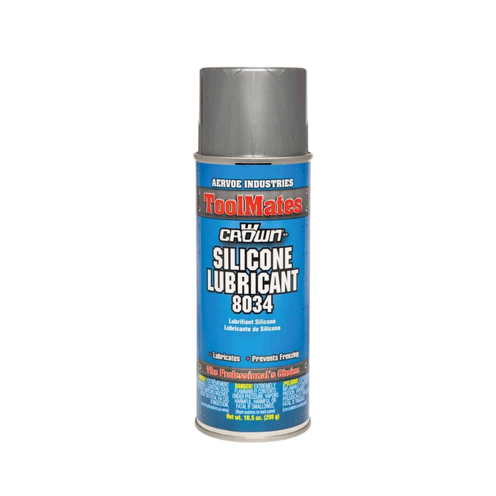 Crown (8034) Silicone Lubricant Gen. Purp. 10.5 oz Aerosol, 16 oz.