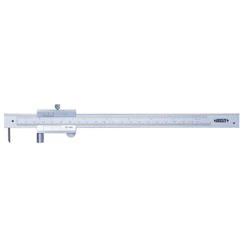 INSIZE (7202-200A) Scriber Caliper, 0-8"/0-200 mm, Graduation 1/128", 0.1 mm