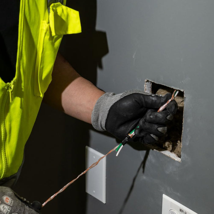 Klein Tools 56110 Poly Pull Line with Orange Tracer, 6500-Foot