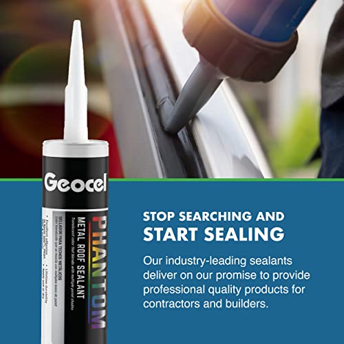 Geocel 4350 Metal Roof & Siding Construction Sealant, Burnished Slate, 10.1 fl. oz.