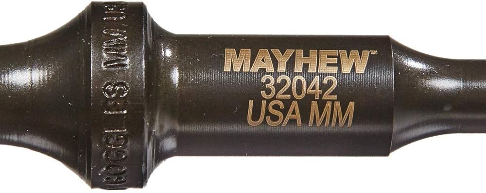 Mayhew Tools 32042HT Pneumatic Drift Punch, 5/16" x 6", Hang Tag