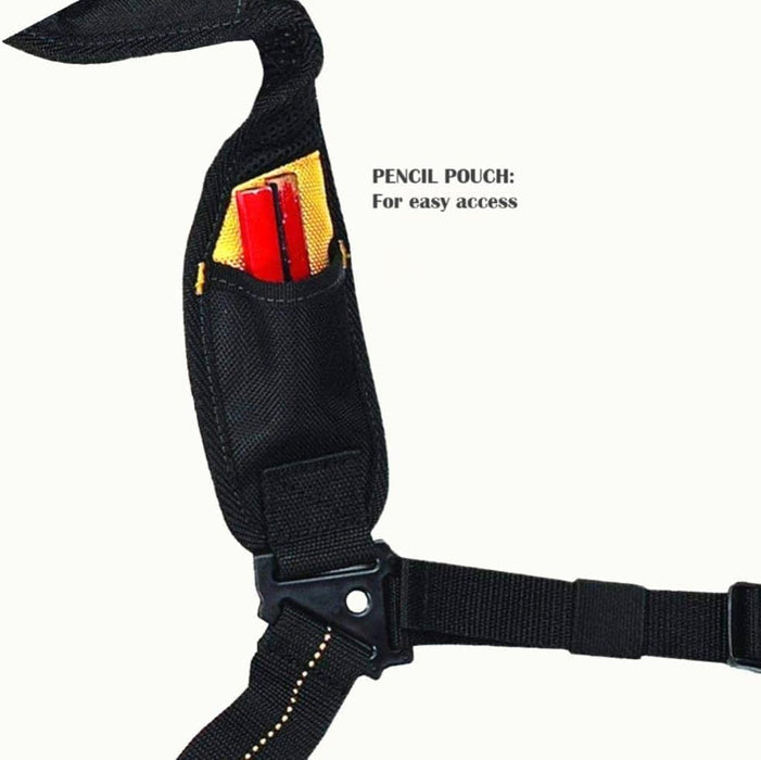 DEWALT DG5641 Framer's Combo Apron with Suspenders, 20 Pocket