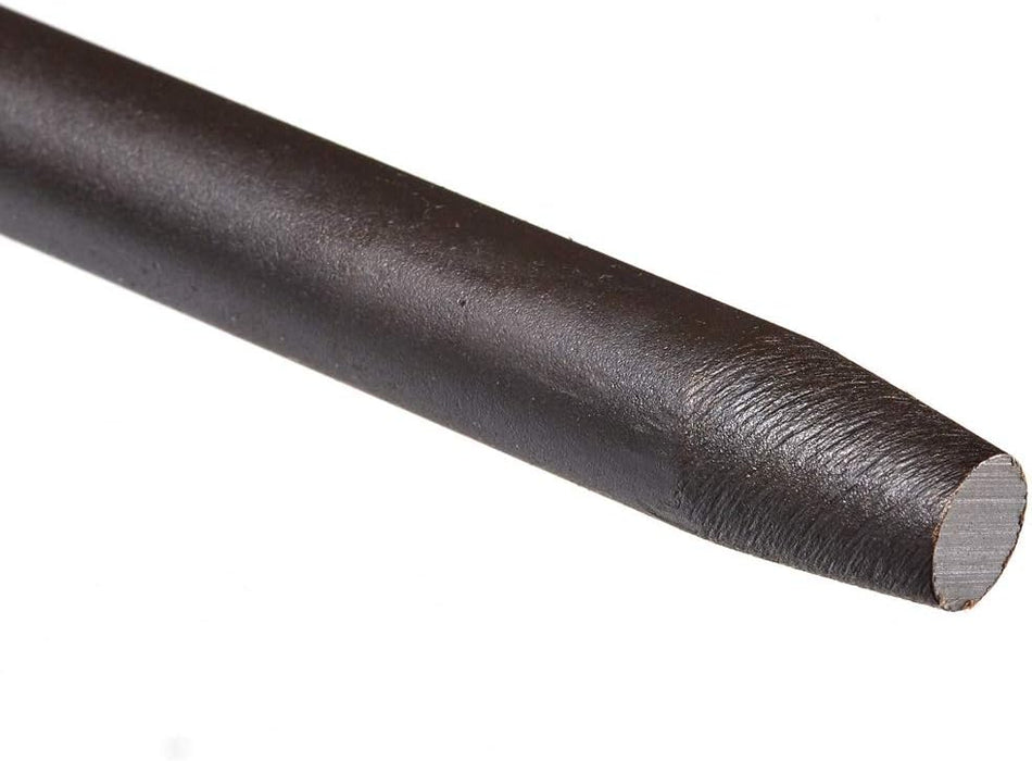 Mayhew Tools 32011HT Pneumatic Taper Punch, 3/8" x 18" Hang Tag, Black Oxide Finish