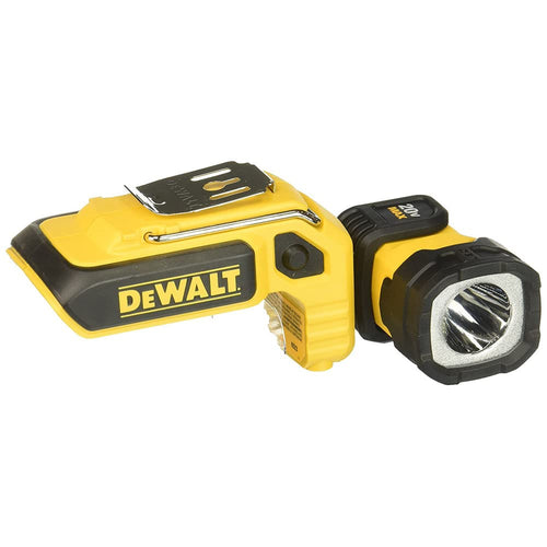 DEWALT DCL044 20V MAX LED Work Light, Magnetic, Freestanding and Clip-On (Bare Tool Only)