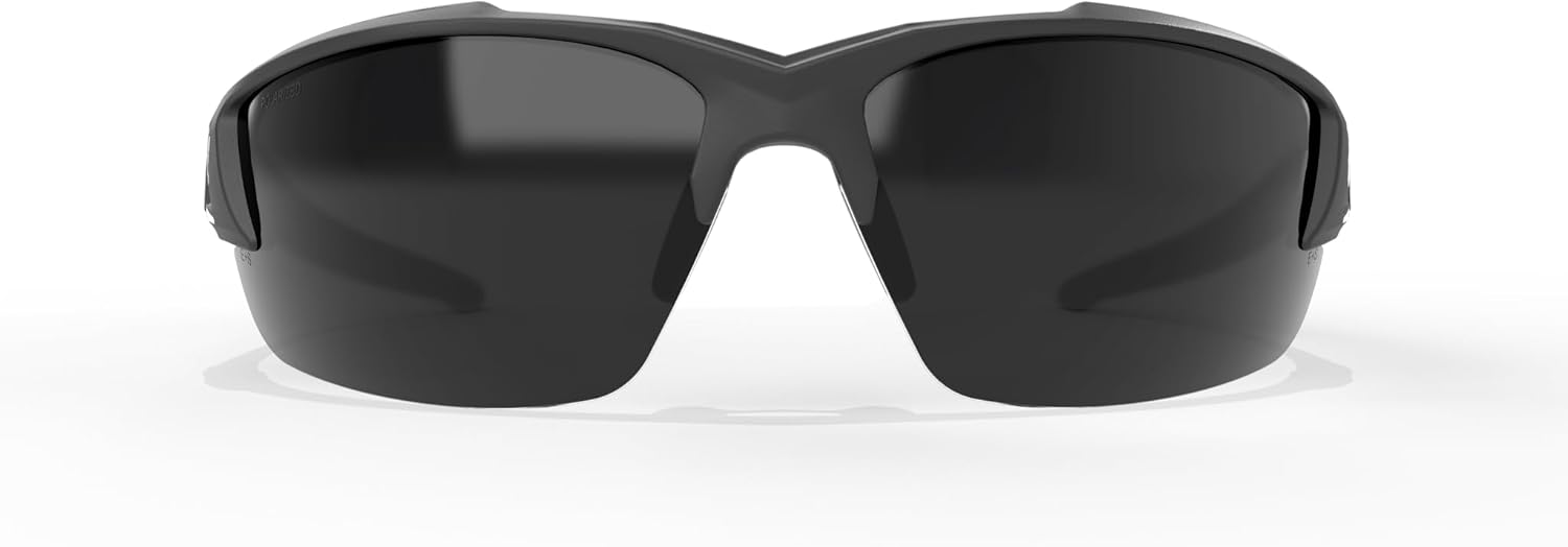 EDGE Khor G2 Z87 Safety Glasses for Men: Shatter Resistant Mens Sunglasses Polarized, Anti-Slip Flexible Frames, Nylon Lens Polarized Safety Glasses
