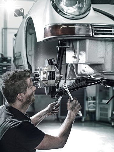 Wera 05004078001 8100 SC 8 Zyklop Metal Ratchet Set with Switch Lever, 1/2" Drive, Metric, 28 Pieces