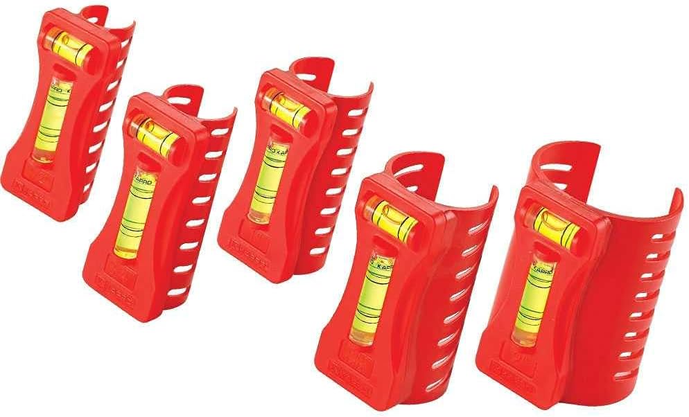 Kraft Tools SL409 Pipe Level, 5 Piece Set