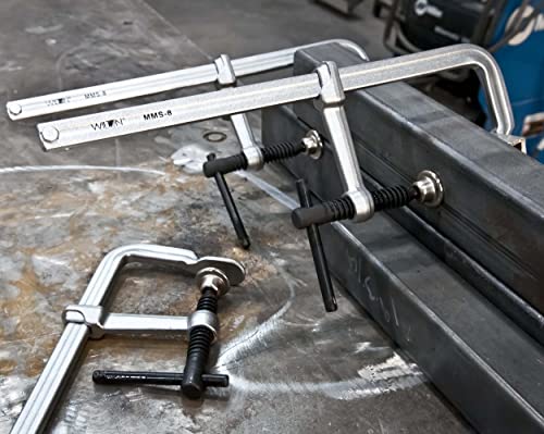 Wilton Mini F-Clamp, 12" Opening, 2-1/4" Throat, 400 Lbs. Clamping Force (Model MMS-12)