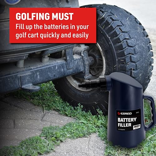 EZRED B901 Battery Jug Filler with Auto Shut Off, For Golf and Solar Battery Use