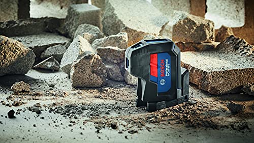 BOSCH 125ft Green 3-Point Self-Leveling Laser with VisiMax Technology