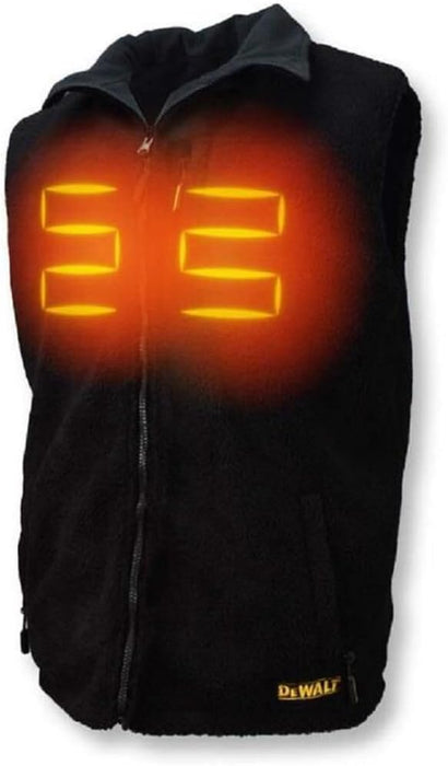 DEWALT Unisex Heated Reversible Vest Kitted, Large, Black - DCHV086BD1
