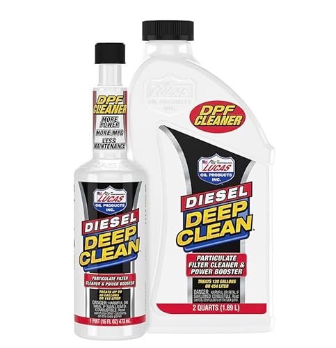 Lucas Oil 10872 Oil Diesel Deep Clean, 16 Ounce