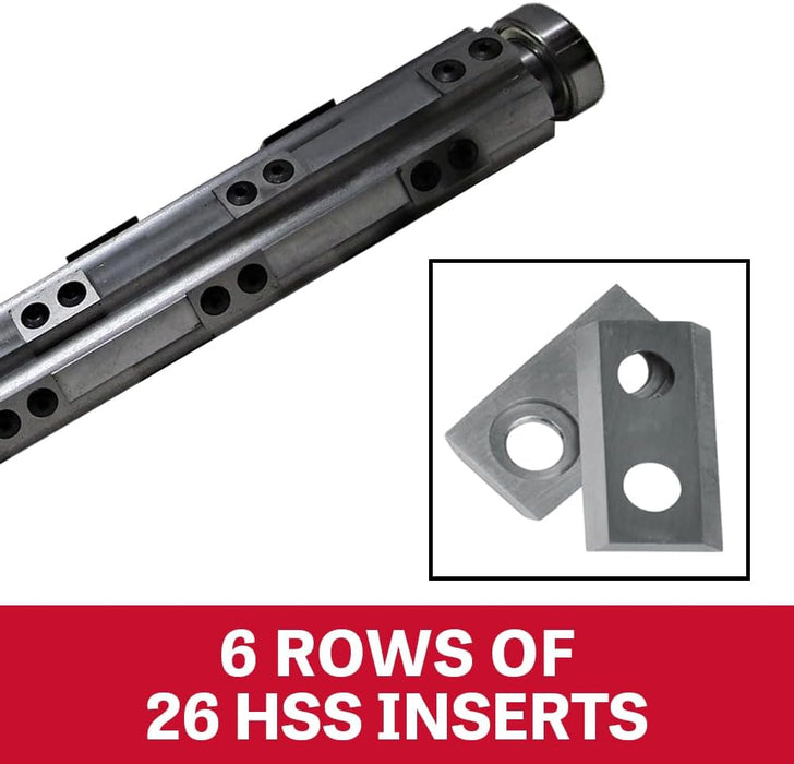 JET 13-Inch Benchtop Planer, Helical Style, 18/26 FPM, 120V 1Ph (Model JWP-13BT)