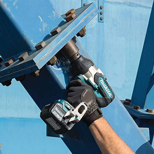 Makita XWT07Z 18V LXT� Lithium-Ion Brushless Cordless High-Torque 3/4" Sq. Drive Impact Wrench, Tool Only