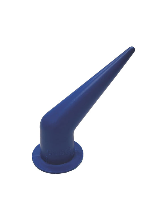 NEWBORN PC-620 Bent Cone for Sausage Guns - 45 degree Angled Nozzle for Enhanced Reach (Set of 20)