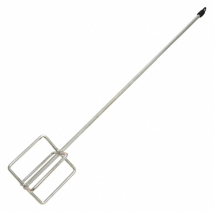 Kraft Tool DC716 Mixing Paddle, Egg Beater, 30in, Plated Steel