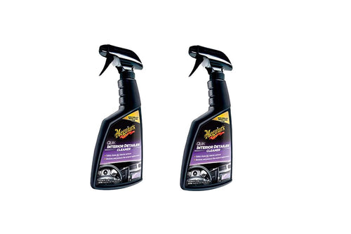 Meguiars G13616 Quik Interior Detailer Cleaner, 16 oz, Spray (Pack of 2)