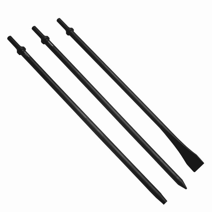 Mayhew Tools 37323 Long Pneumatic Tool Set, 3-Piece, Black Oxide Finish