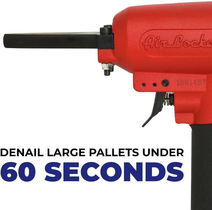 Air Locker AP900 Heavy Duty Professional Air Punch Nailer/Nail Remover/Nail Puller. 1/4 Inch NPT Thread Air Inlet. 50-110 PSI Pneumatic Nailer Removes 9-16 Gauge Nails