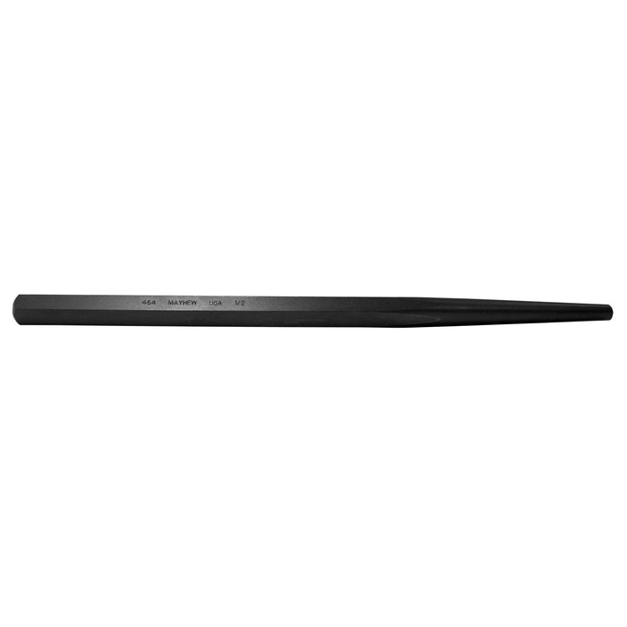 Mayhew Pro 22024 1/2-Inch Line-Up Punch Black Oxide Finish 1/2" x 18"